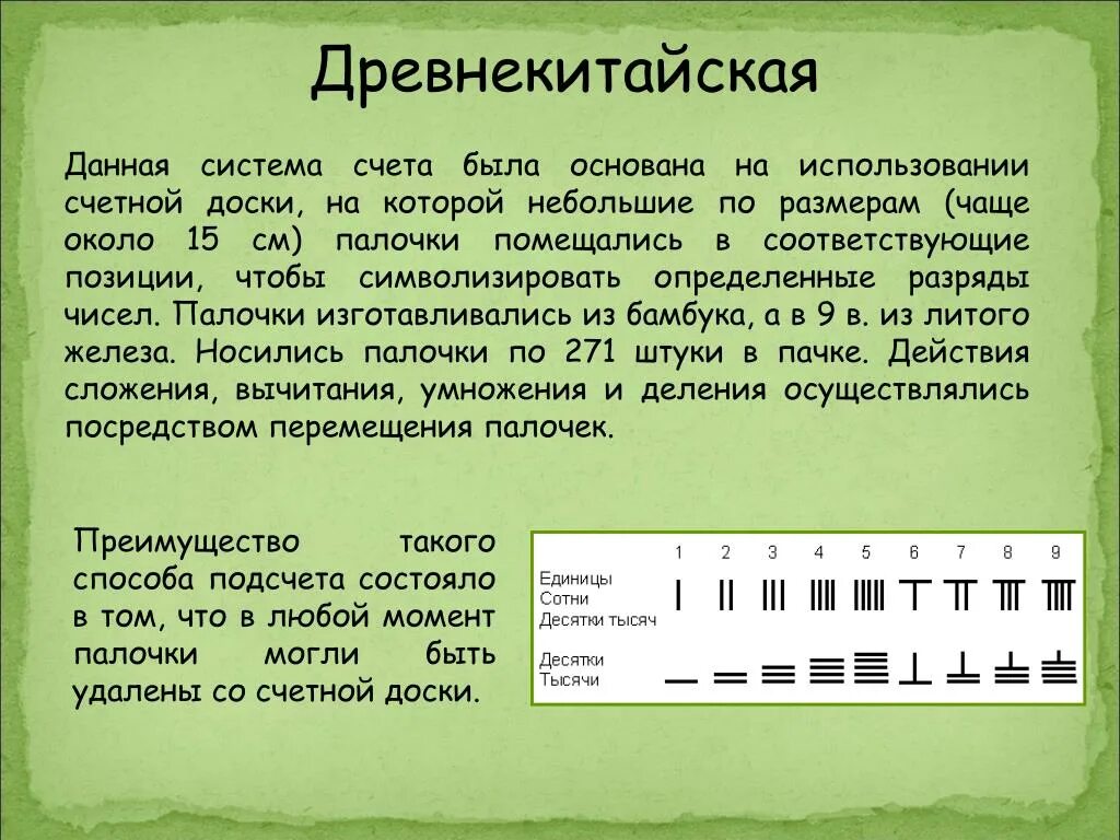 Система счета карт. Система счета. Китайская система счета. Система счисления древнего Китая. Система счета в Китае.