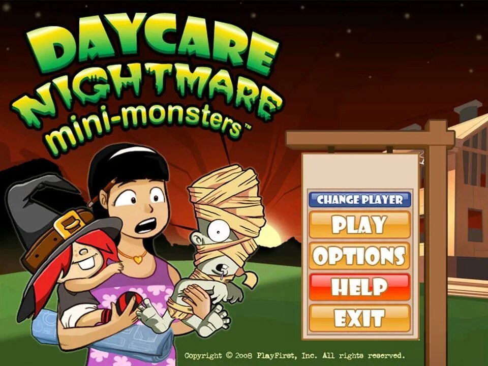 Get a best win. Daycare Nightmare игра. Кошмарные детки игра. Игра про няню монстров. Игра нянька для монстров.