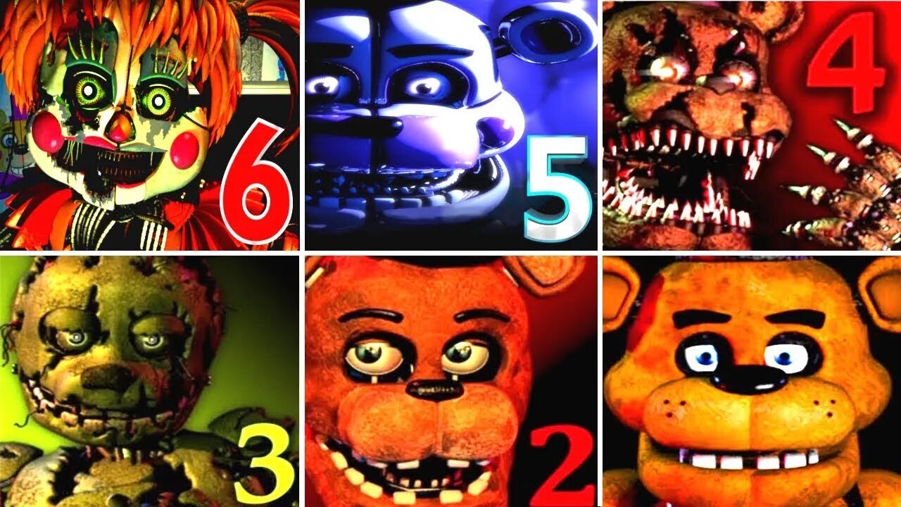 Фнаф 2 3 4 5 6. ФНАФ Фредди 5 4 3 2 1. Фредди ФНАФ 1 2 3 4 5 6 7 8 9. Five Nights at Freddy's 6 Фредди. Фредди ФНАФ 6 часть 2.