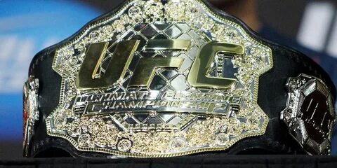 Пояс чемпиона ufc
