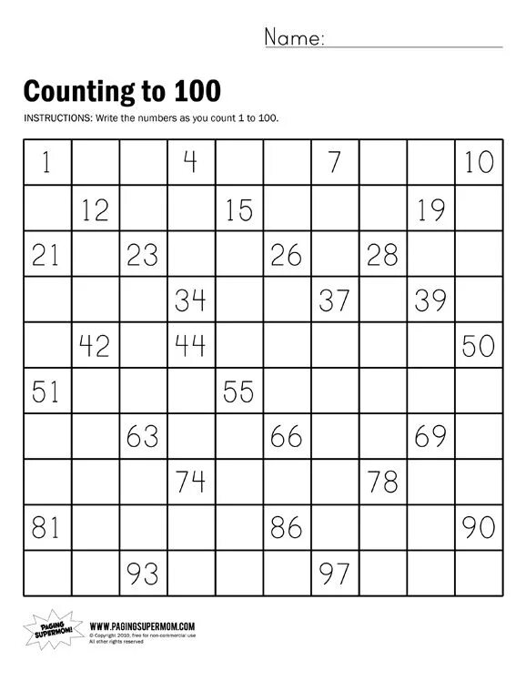 For n 1 to 100 do. Count to 100. count to 100 worksheets. count 1-100. numbers to 100 worksheets.