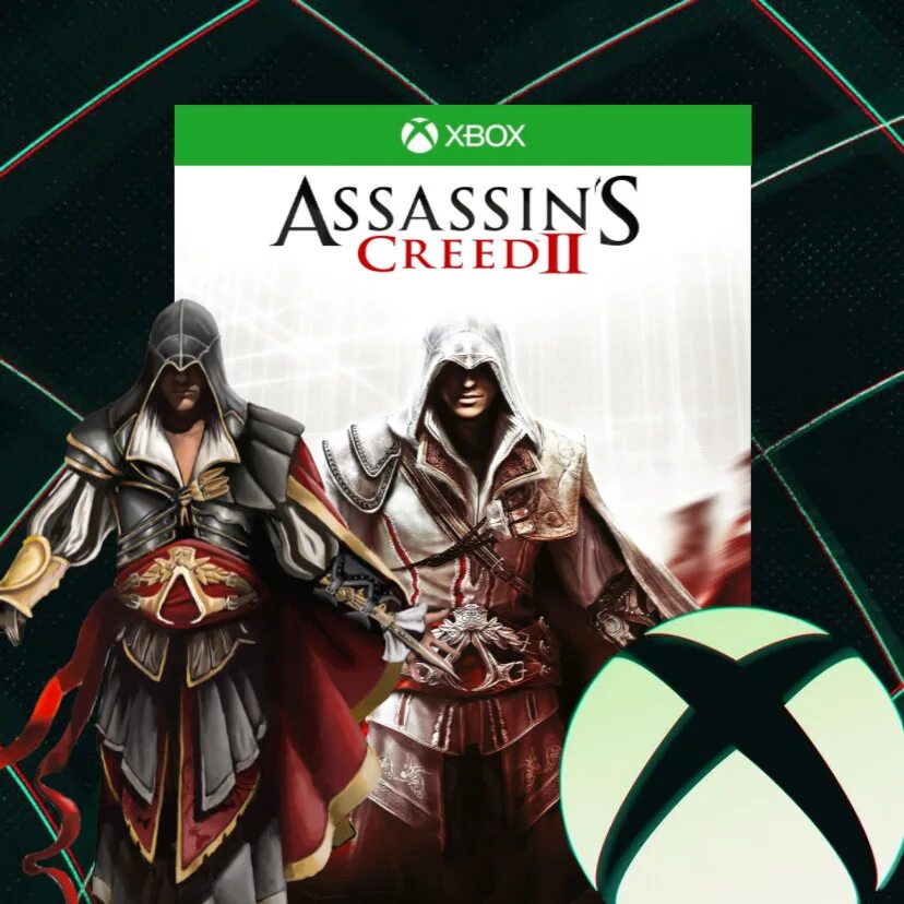 Assassins Creed 2 Xbox one. Ассасин Xbox one. Assassin оригин на Xbox one. Assassin's Creed 2 Делюкс эдишн лого.