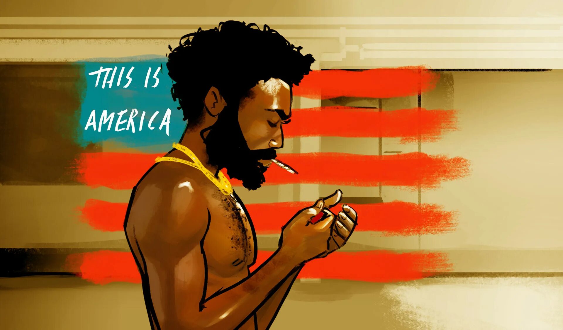 Childish Gambino Art. Lorenzo Gambino. Childish Gambino this is America. This is America Art. Зис ис дойч