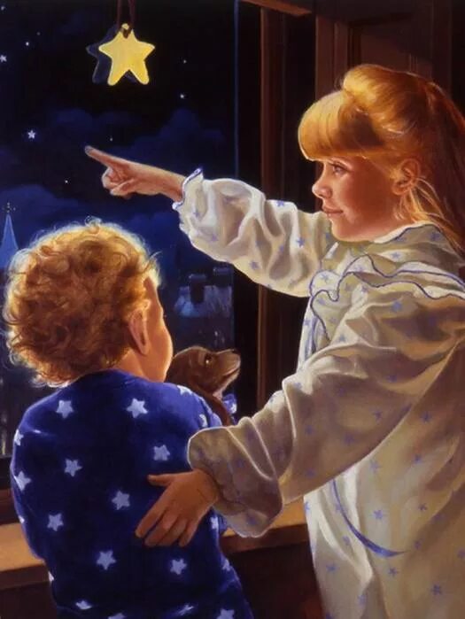 Ждем первое звезды. Рождественская звезда для детей. С Рождеством ждем первой звезды. Рождество звезда младенец. Ребенок смотрит на звезды картина.