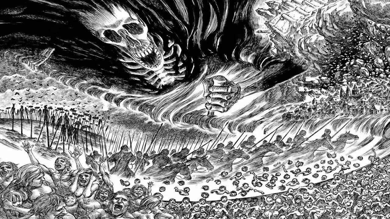 Том 1". Грюнбельд берсерк манга. Берсерк битва. Банда ястреба берсерк манга. Том 1".