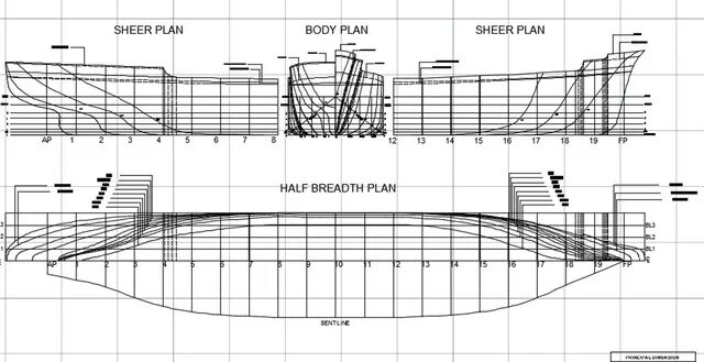 Lines Plan на судне. China shipping line чертёж. Cargo ship General Arrangement. Ship of the line Plans. Lines plan