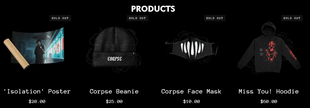 Code mistake corpse bring me the. Corpse merch. оригинальный мерч.