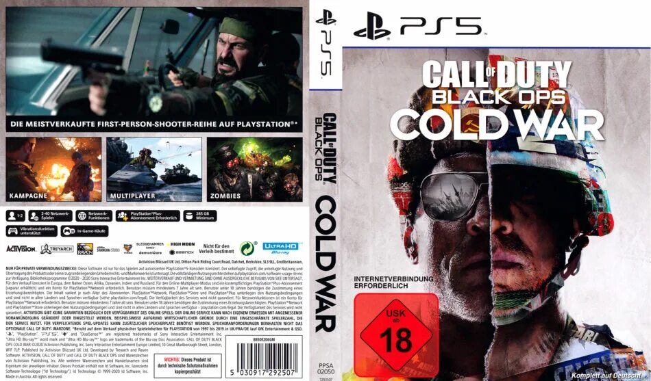 Call of Duty на ПС 5. Калов дьюти на пс 5