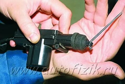 Замена электропривода замка