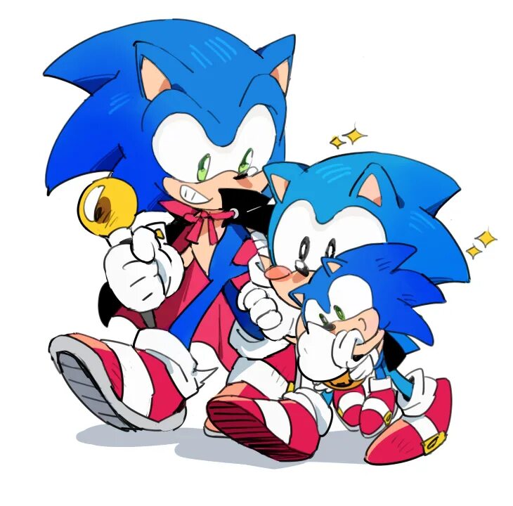 Соник Классик и Модерн. Classic Sonic and Modern Sonic. Sonic x Classic Sonic. Classic Sonic x Modern Sonic.