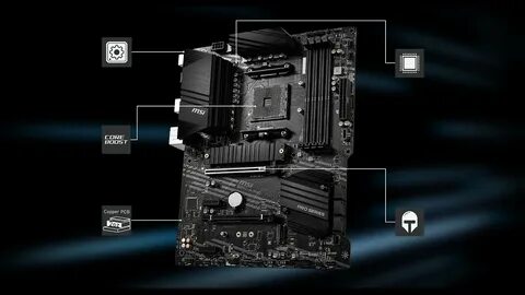 Материнская плата msi pro b550m p