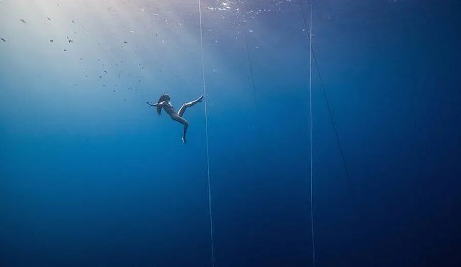 Deep underwater