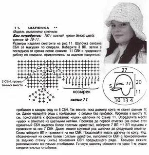 Схема вязания спицами шапки ушанки для женщин