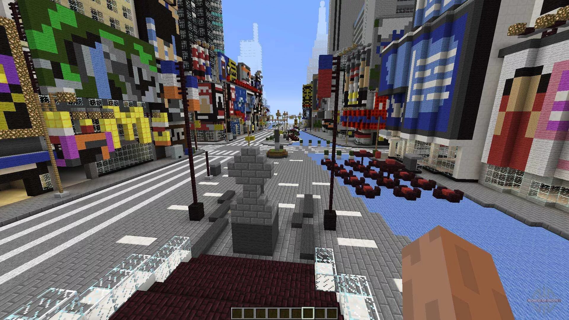 Таймс-сквер Нью-Йорк майнкрафт. Нью Йорк майнкрафт. Нью-Йорк в Minecraft. Майнкрафт мод на Нью-Йорк.