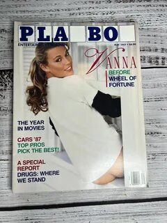 Mavin May 1987 Playboy Magazine Vanna White.