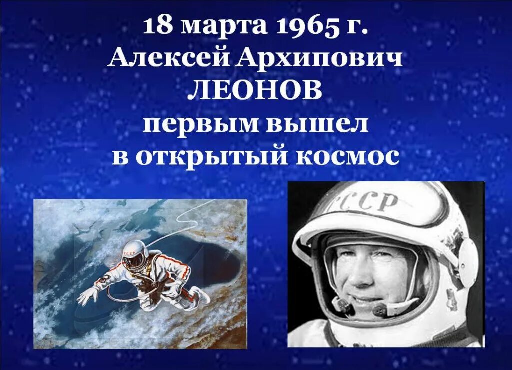 Сколько леонова был космосе. Выход в открытый космос Леонова 1965.