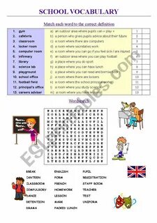 Vocabulary exercises 1