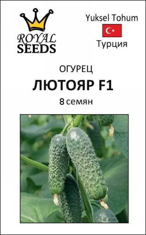 Огурец-корнишон Лютояр F1, 8 семян, (турция) - купить в интернет-магазине по низ