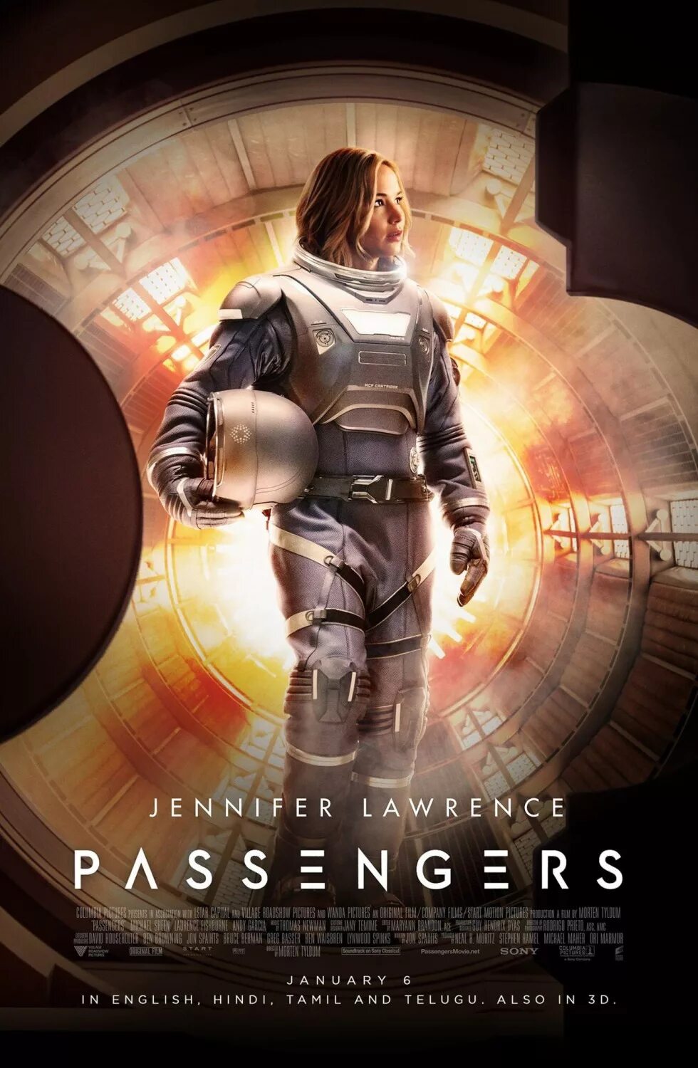 Fiction movies. Пассажиры (2016) poster. Пассажиры (Passengers) 2016 Постер.