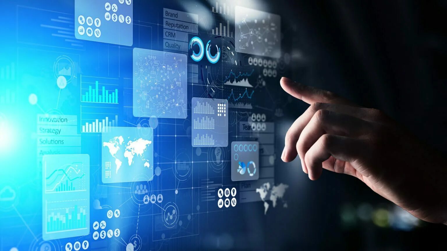 Методы аналитики больших данных. Business intelligence на экране. анализ данных фото. аналитика исследования рынка. business intelligent ва big data.