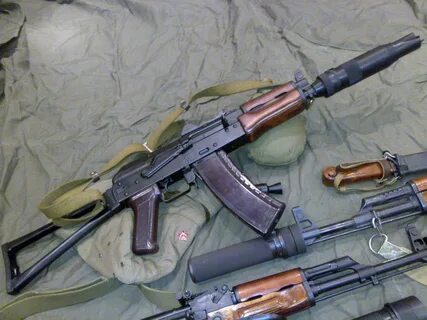 Автомат ак глушитель