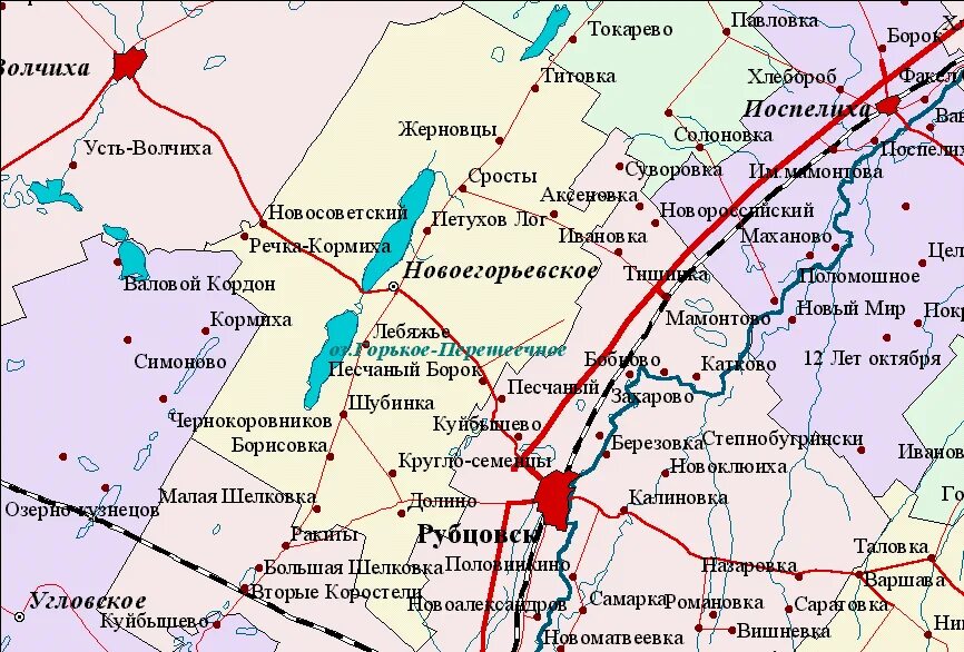 Где находится г рубцовск. Где находится г рубцовск