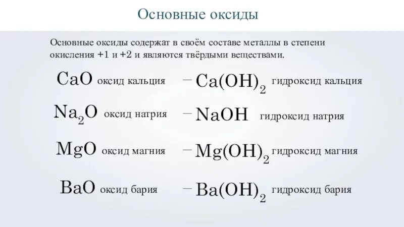 Составьте формулы фосфат бария. Формулы основных оксидов. основные оксиды формулы. оксиды химия 8 класс кислотный оксид. основные оксиды формулы химия 8 класс.