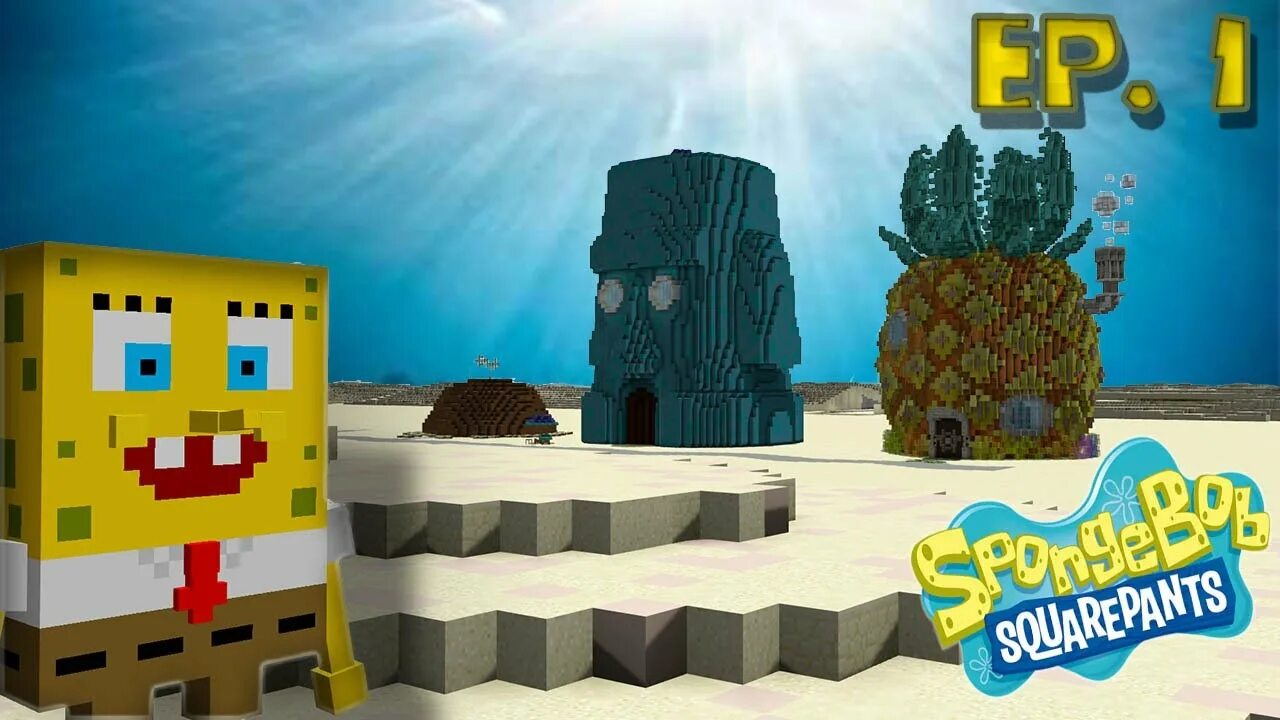 Spongebob minecraft. Spongebob Bikini bottom in Minecraft. Bikini bottom v2 Minecraft Spongebob House. Spongebob Minecraft build. Sponge Minecraft.