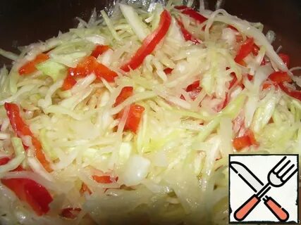 Капуста перец морковь чеснок уксус