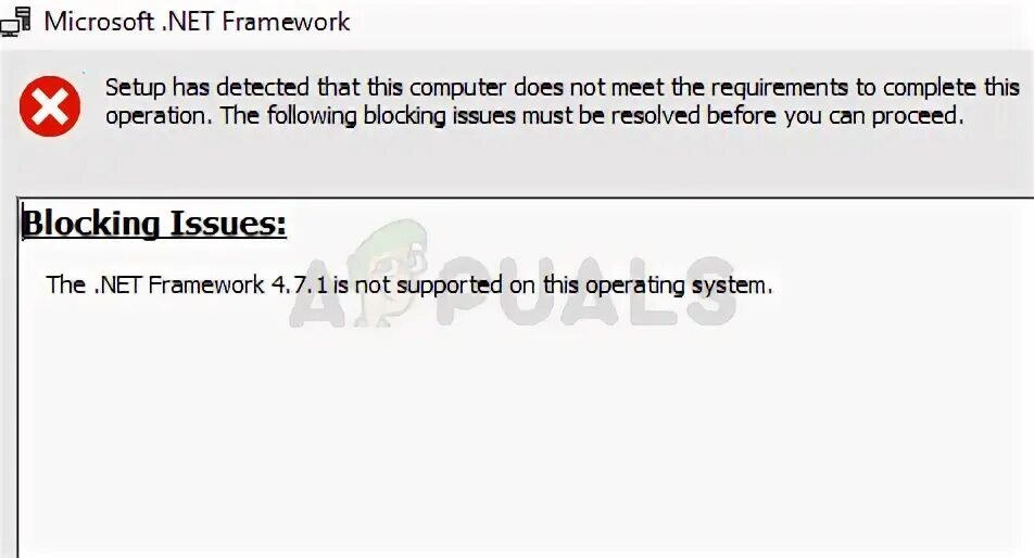 Is not supported как исправить