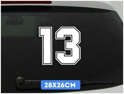 Наклейка 13