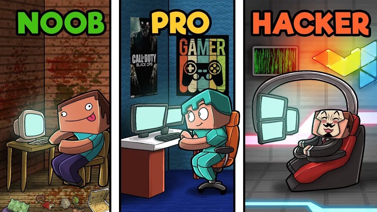 Noob vs hacker. Noob pro hacker vs. noob pro hacker. noob vs pro pro vs hacker. noob pro hacker god proni rasmlar.