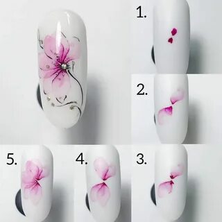 Рисуем на ногтях для начинающих пошагово