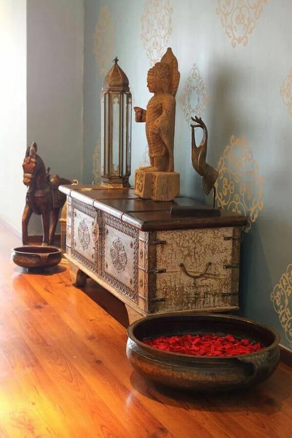 modern-rustic-indian-design-home-22 Indian room decor, Ethnic home decor, Indian