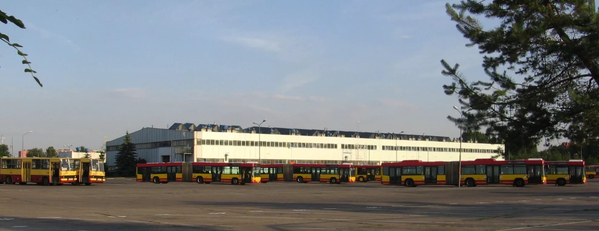 Bus depot