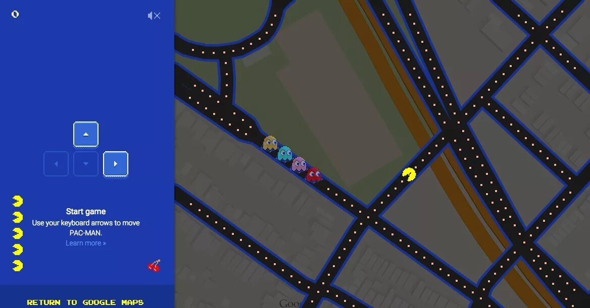 Бесплатные игры через гугл. Пэкмэн гугл карты. Google Maps в играх. Google карта для игры. Игры на реальной карте.