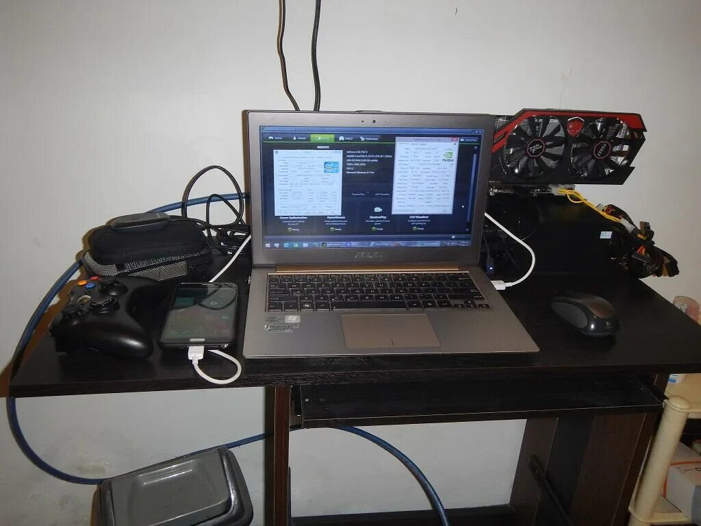 Egpu setup. Diy egpu setup 1.35. b2502cba egpu. rx 380.