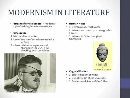 Modern english literature