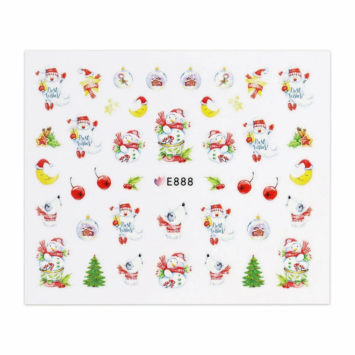 новогодние наклейки своими руками 2024