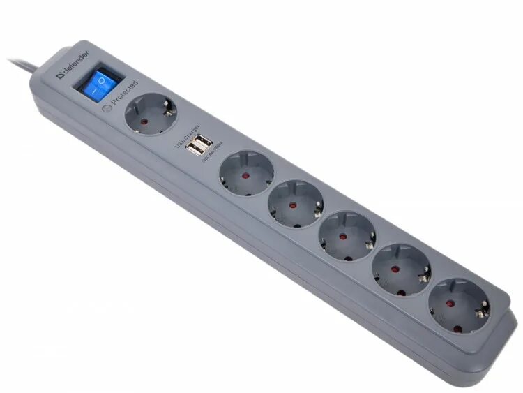Сетевой фильтр с usb type c. Сетевой фильтр defender dfs. сетевой фильтр defender dfs 501 (2м, 6 роз) ( 99051). сетевой фильтр defender dfs 501. сетевой фильтр defender dfs 501  2.0m  6 розеток + 2xusb.