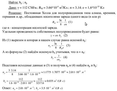 Концентрация электронов проводимости