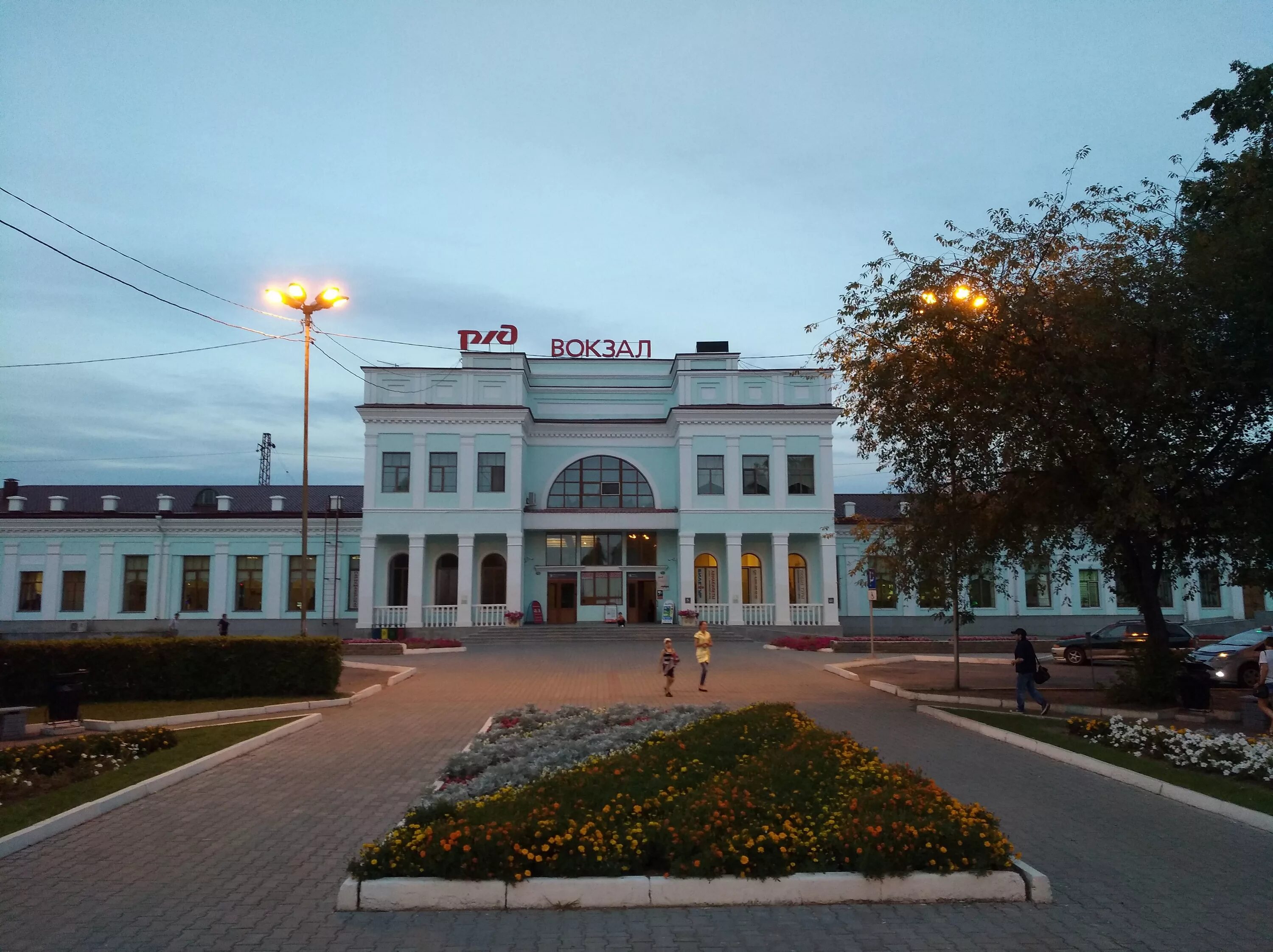 Историческая справка о городском железнодорожном вокзале