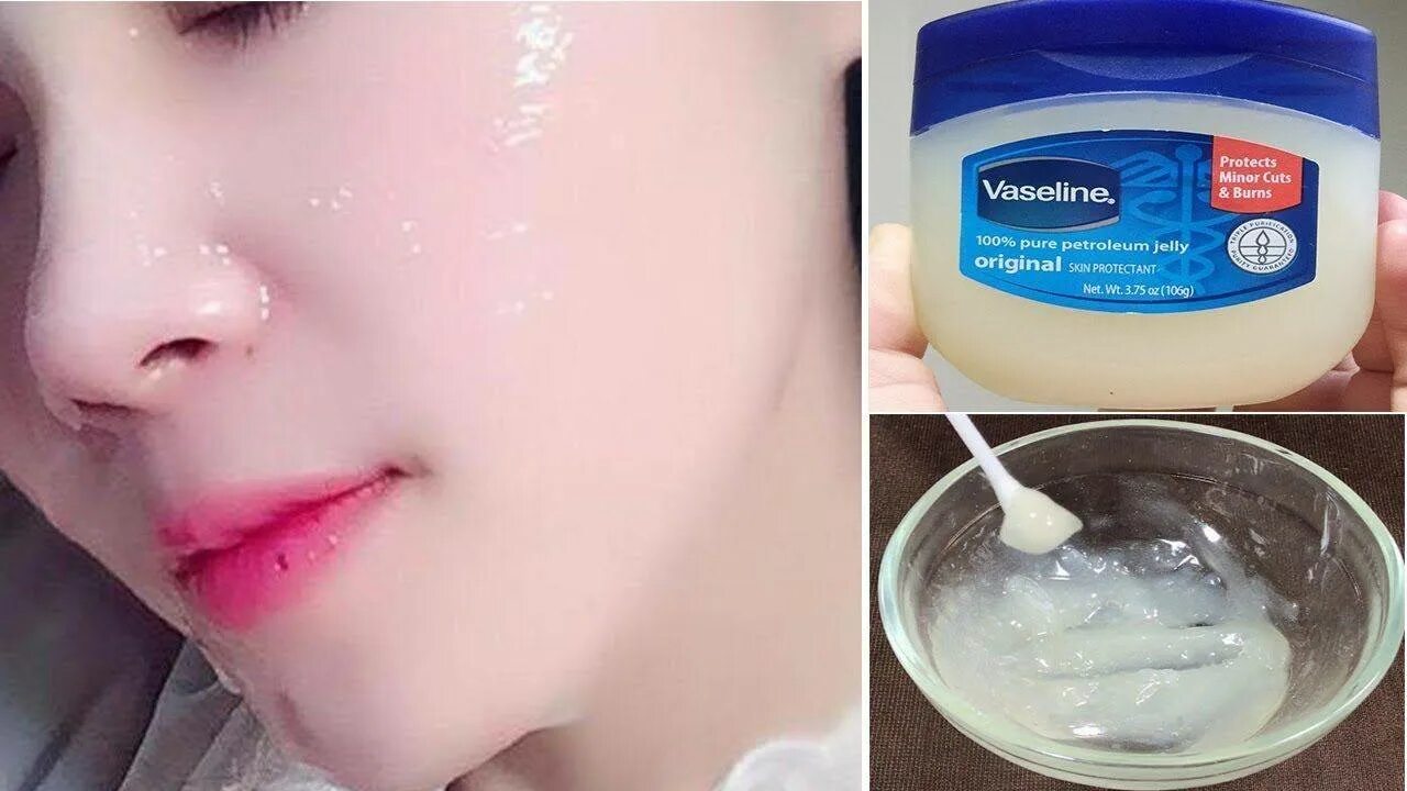 Вазелин для кожи лица. Вазелин для смазки интимной. Отбеливание кожи вазелином. Нанесение крема на кожу лица. Можно мазать лицо сметаной каждый день.