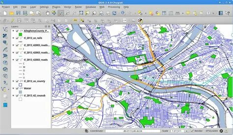 Как сделать карту в qgis