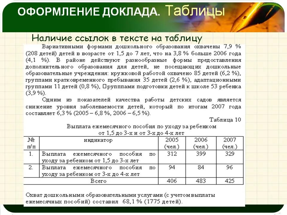 Таблица в тексте оформление. Ссылка на таблицу. Ссылка на таблицу в тексте. Оформление примечаний в таблице. Правильное оформление ссылки на таблицу.