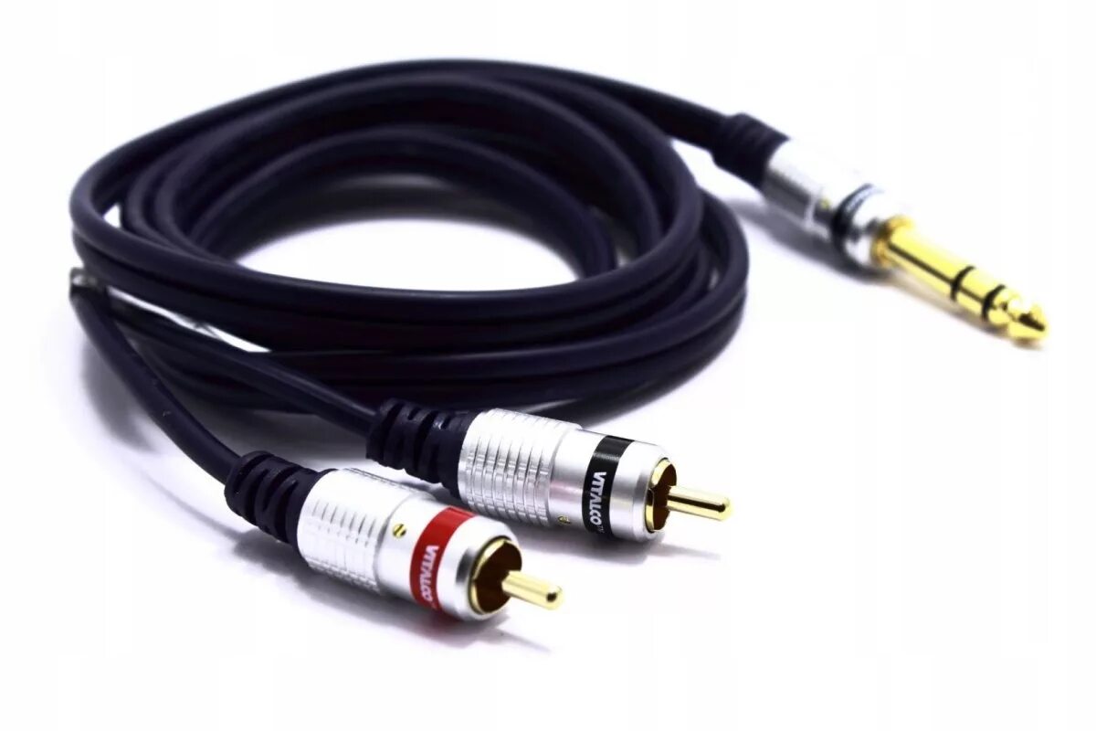 Кабель 2 x RCA - 2 X Jack 6,3 стерео. Провод Джек Джек 6.3. RCA to Jack 6.3 stereo. Провод колокольчики Джек 6.3. Провод jack jack 6.3