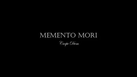 Memento mori на телефоне