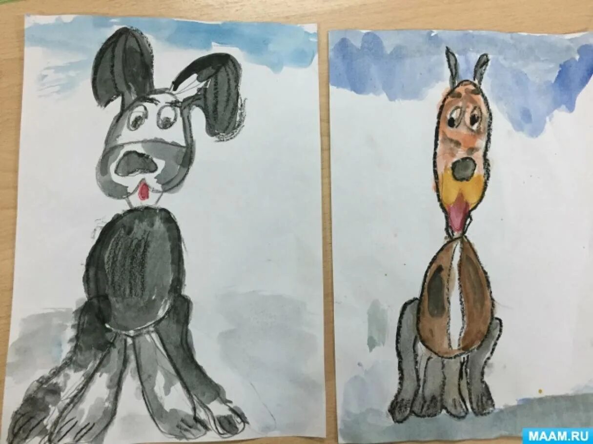 Рисование собака старшая группа. Рисование щенок в подготовительной группе. Рисование щенок средняя группа. Рисование собаки в подготовительной группе. Рисование собаки в средней нетрадиционным методом.