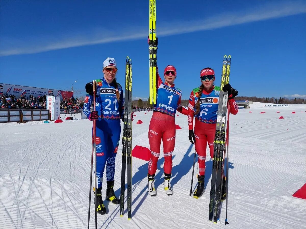 Чемпионат России по лыжным гонкам 2022 Сыктывкар.