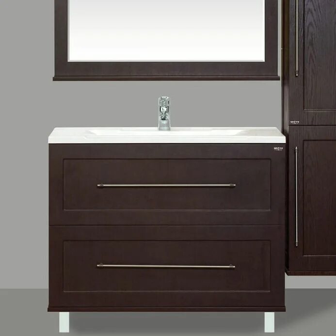 Тумба под раковину на кухню венге. Комод со стеклом. Тумба с бельевой корзиной. Тумба-умывальник "catania 100" подвесная (умывальник evva-100). Тумба для ванной aquanet нота 40 лайт.